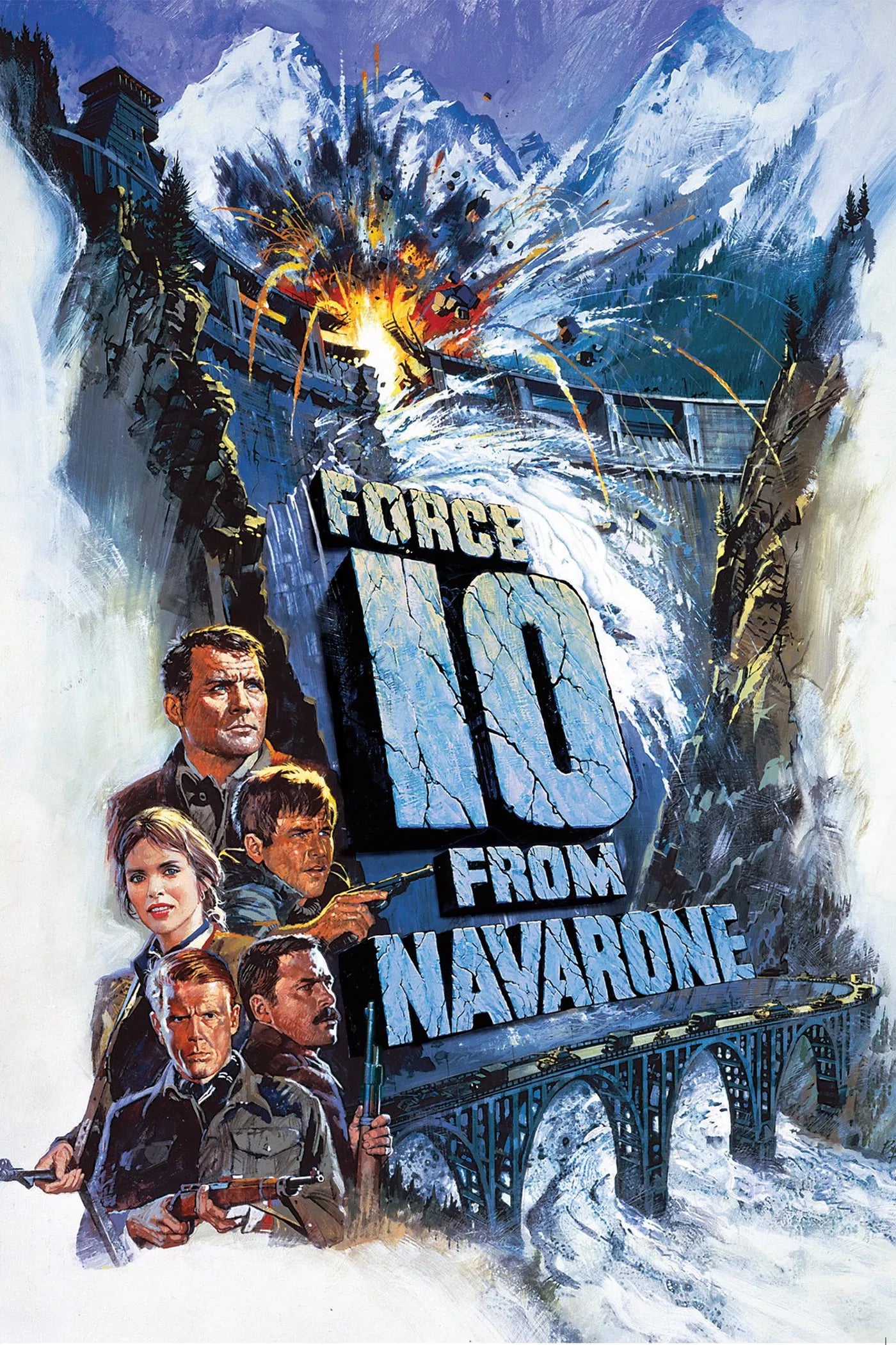 Force 10 from Navarone - Cover