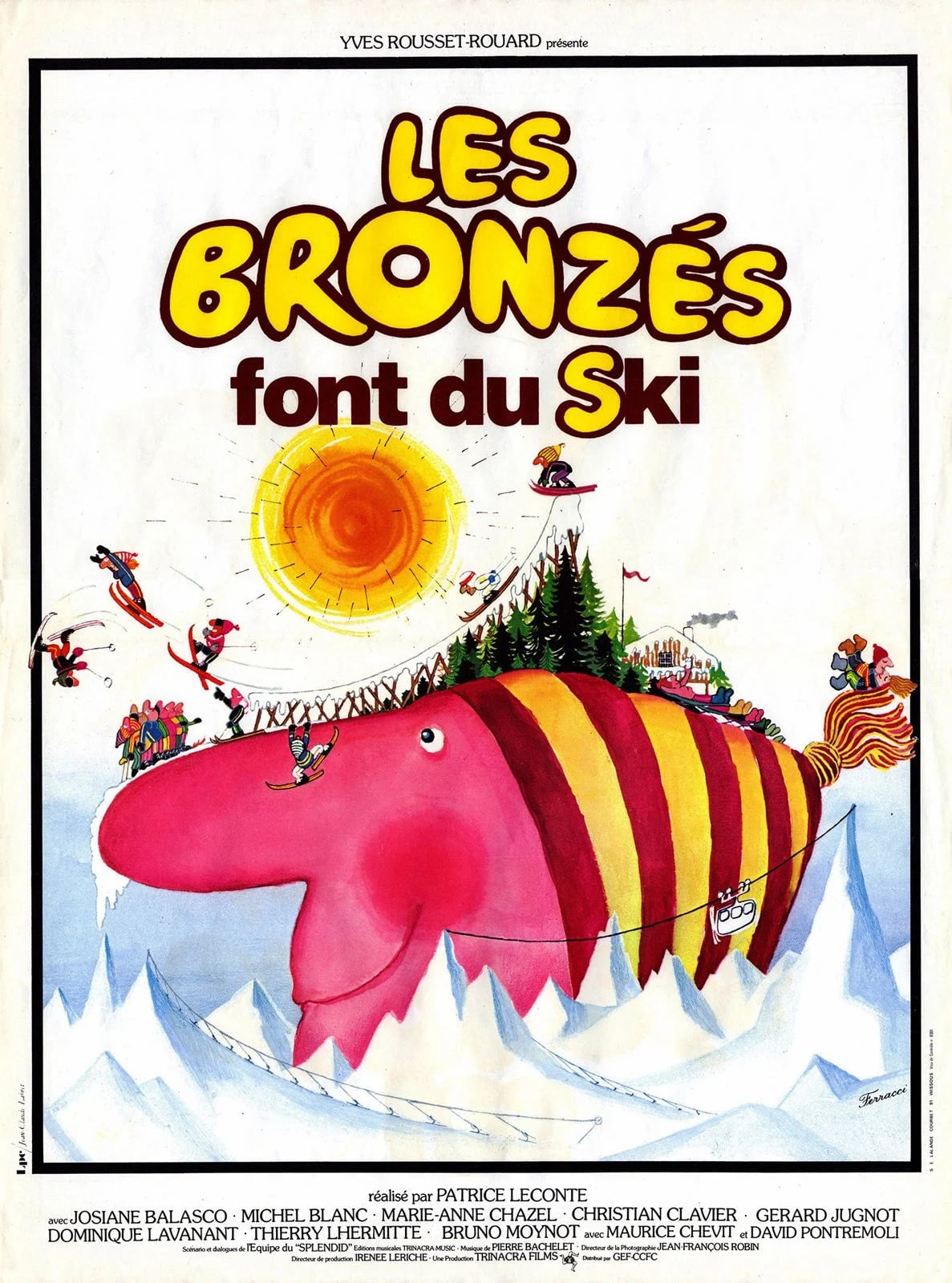 Les Bronzés font du ski - Cover