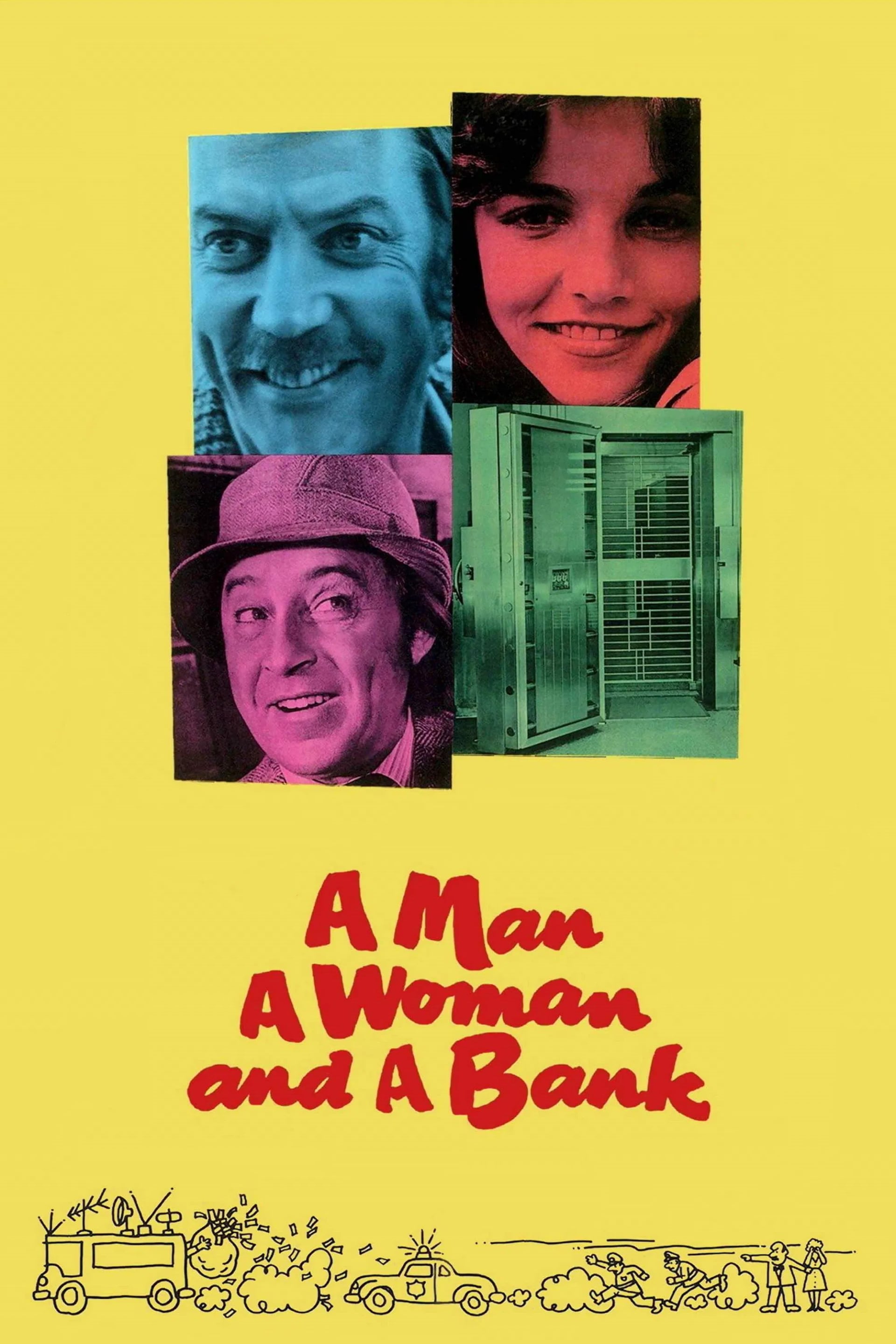 A Man, a Woman and a Bank - Cover