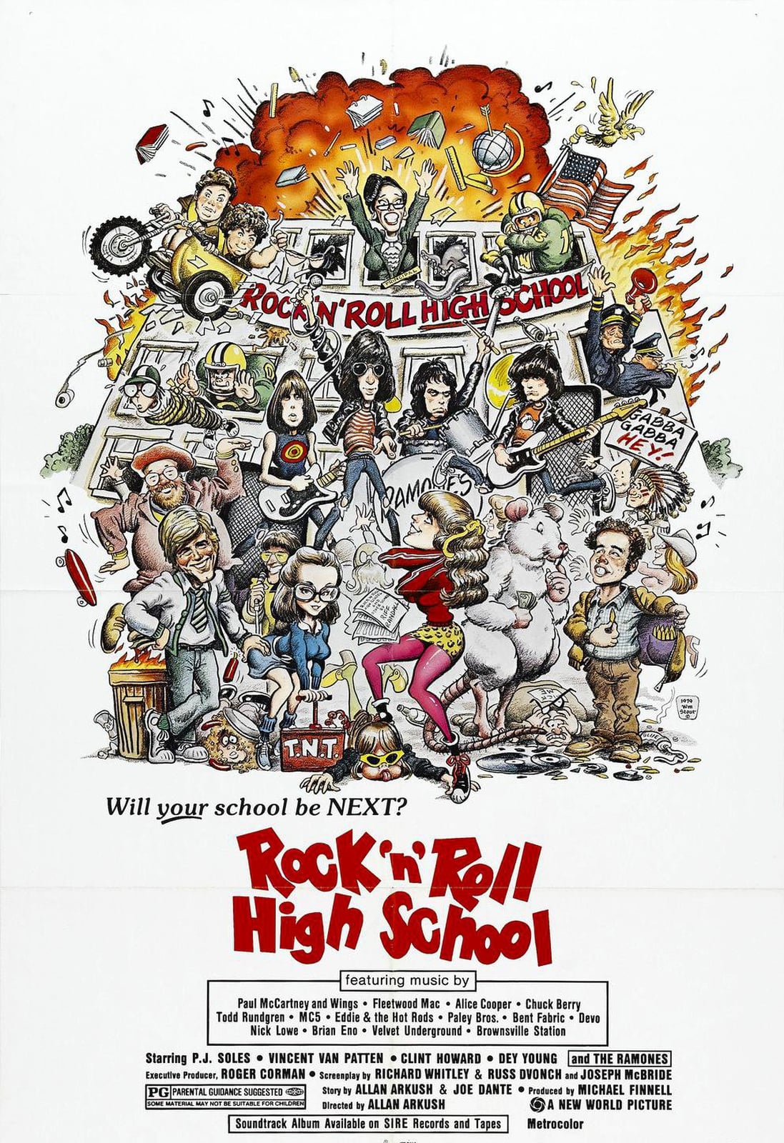 Rock 'n' Roll High School - Cover