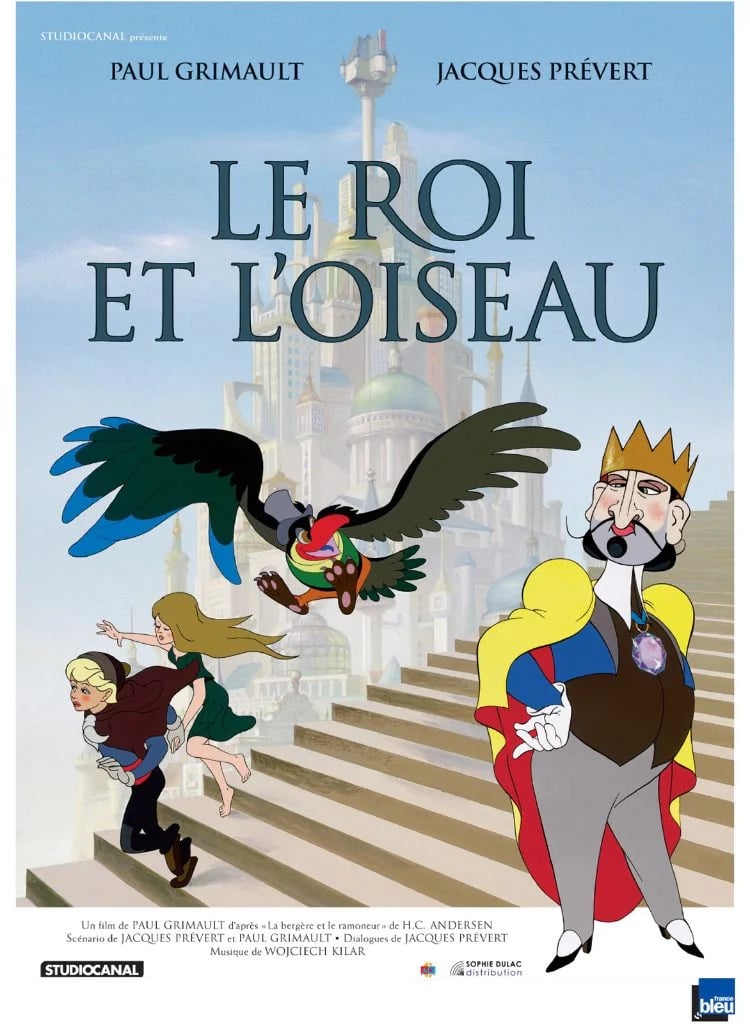 Le Roi et l'oiseau - Cover