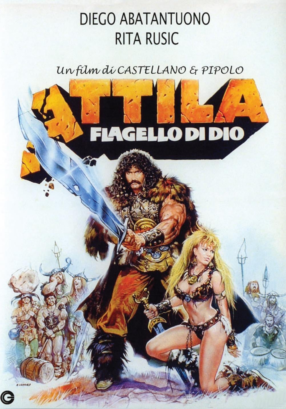 Attila flagello di Dio - Cover