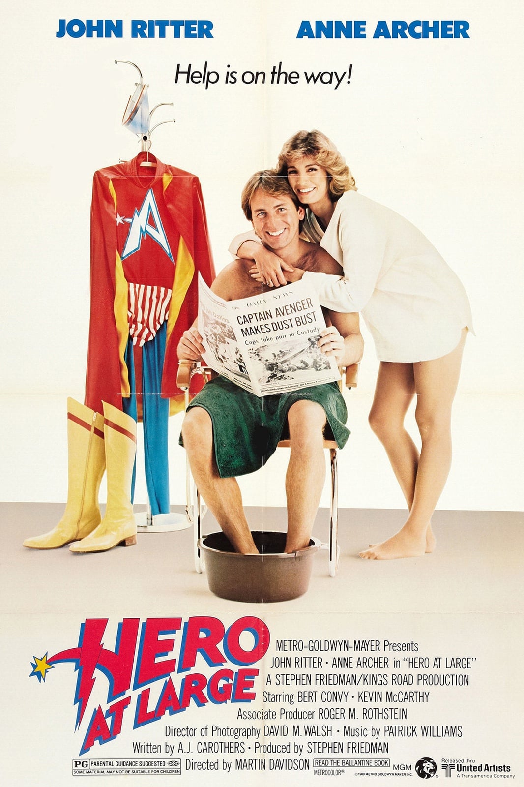Hero at Large - Cover