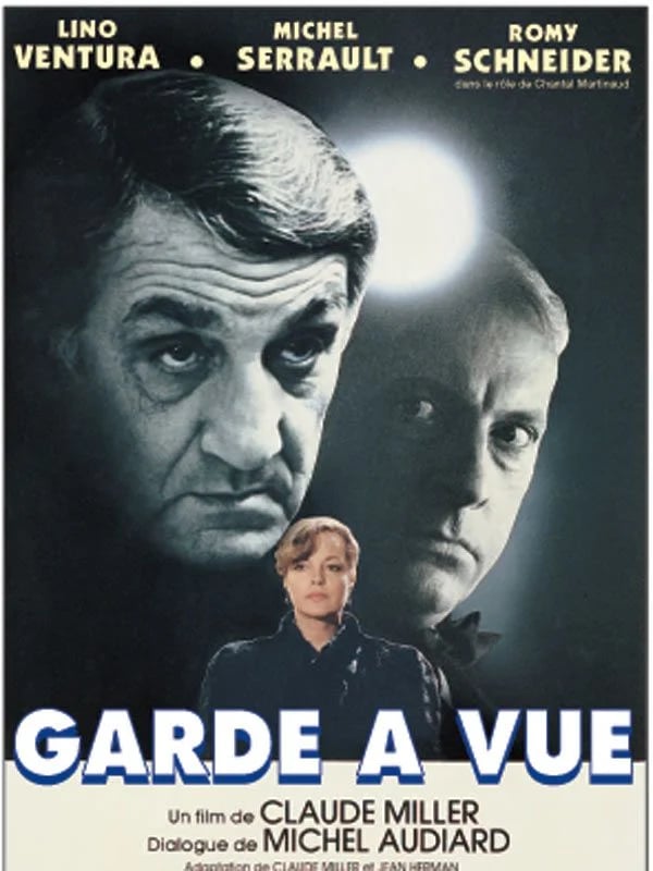 Garde à vue - Cover