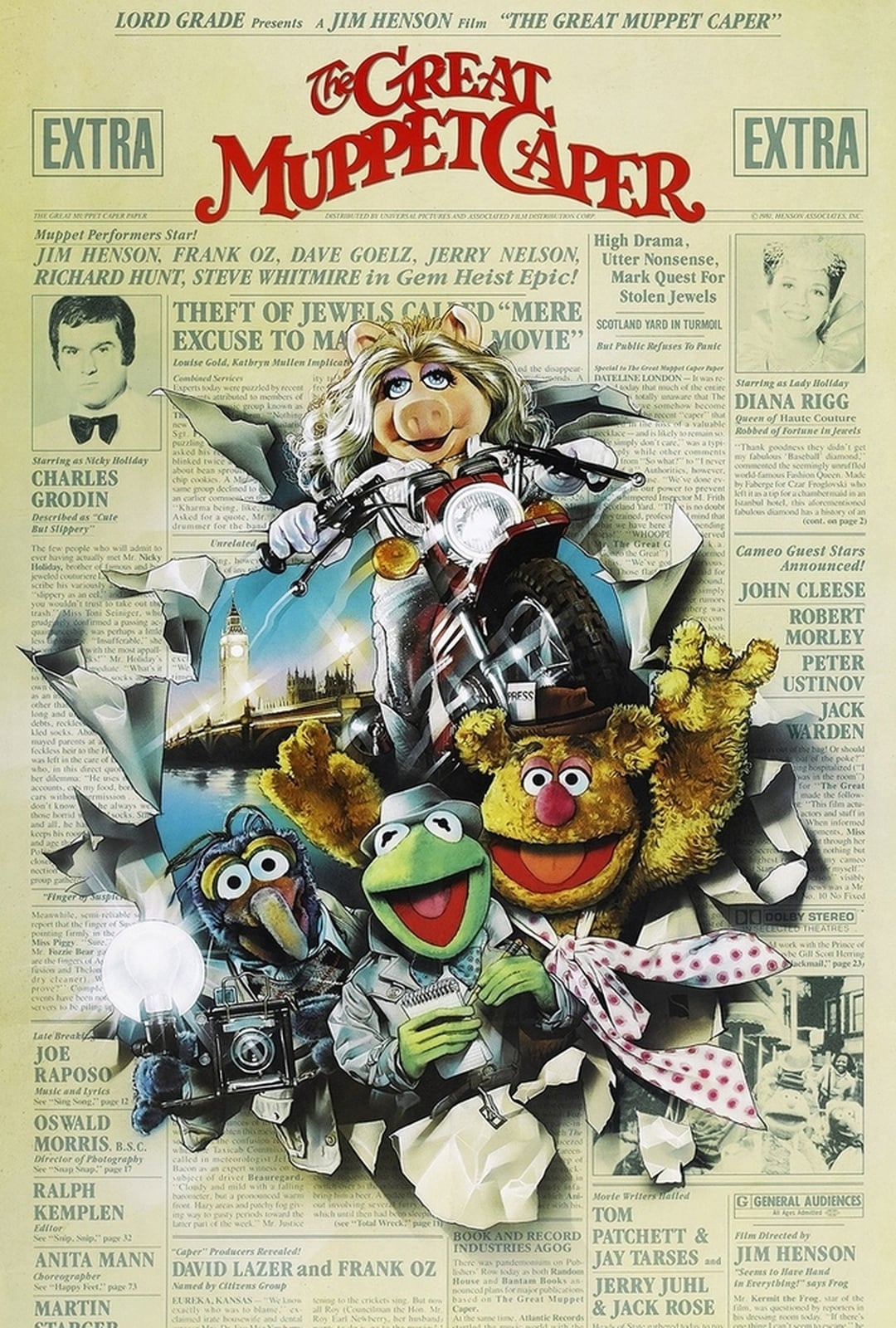 The Great Muppet Caper - Cover