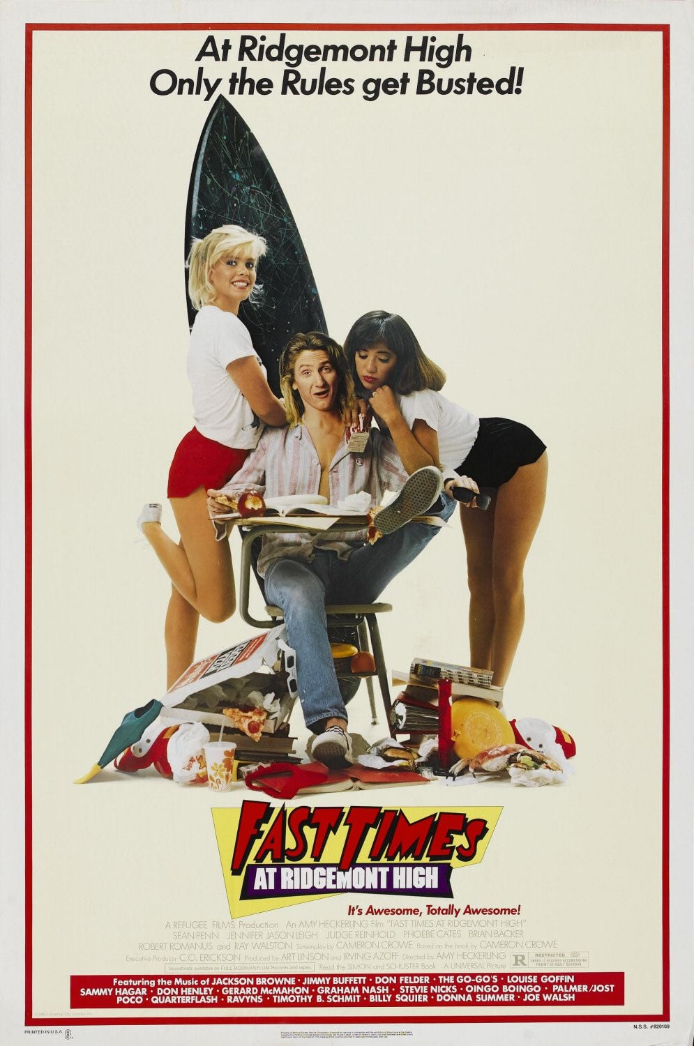 Fast Times at Ridgemont High - Cover