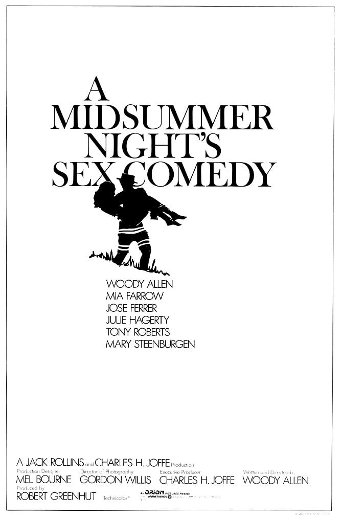 A Midsummer Night's Sex Comedy - Cover