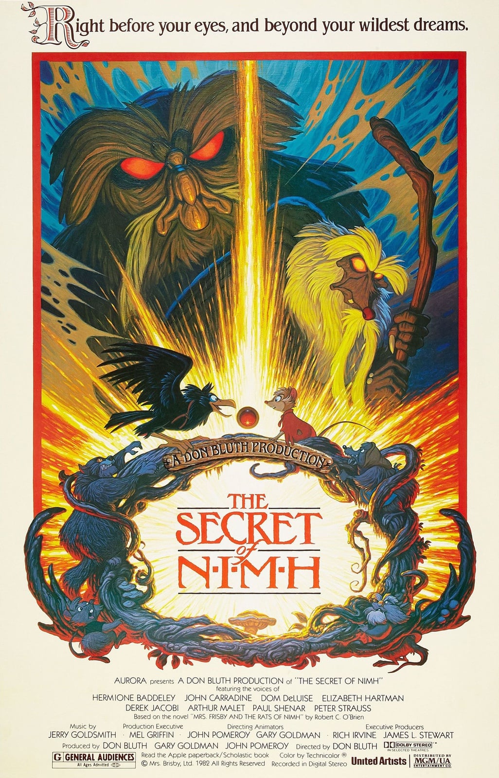 The Secret of NIMH - Cover