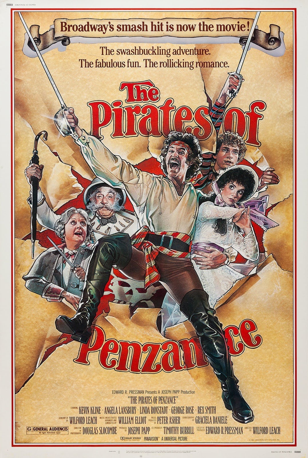 The Pirates of Penzance - Cover