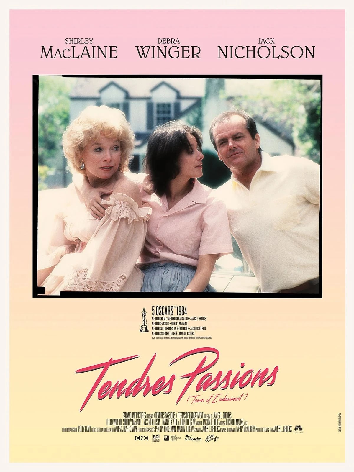 Tendres passions - Cover