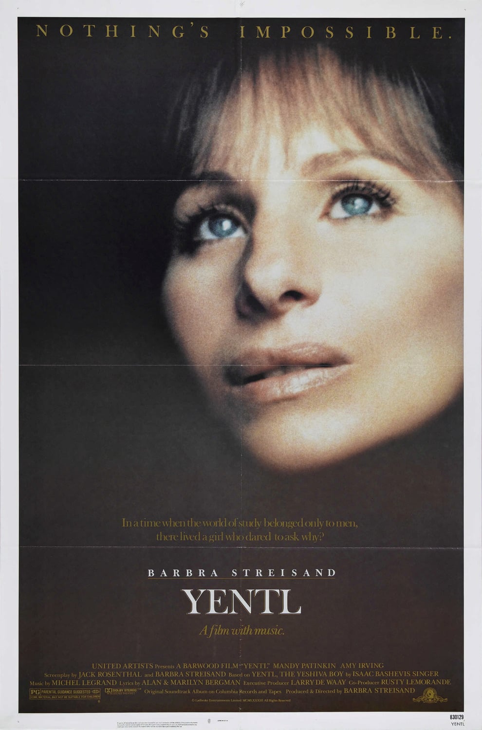 Yentl - Cover