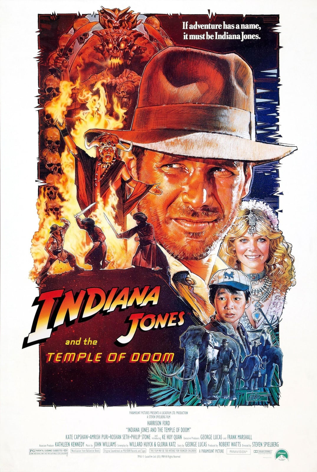 Indiana Jones and the Temple of Doom - Cover