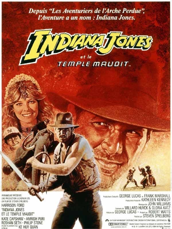 Indiana Jones et le Temple maudit - Cover