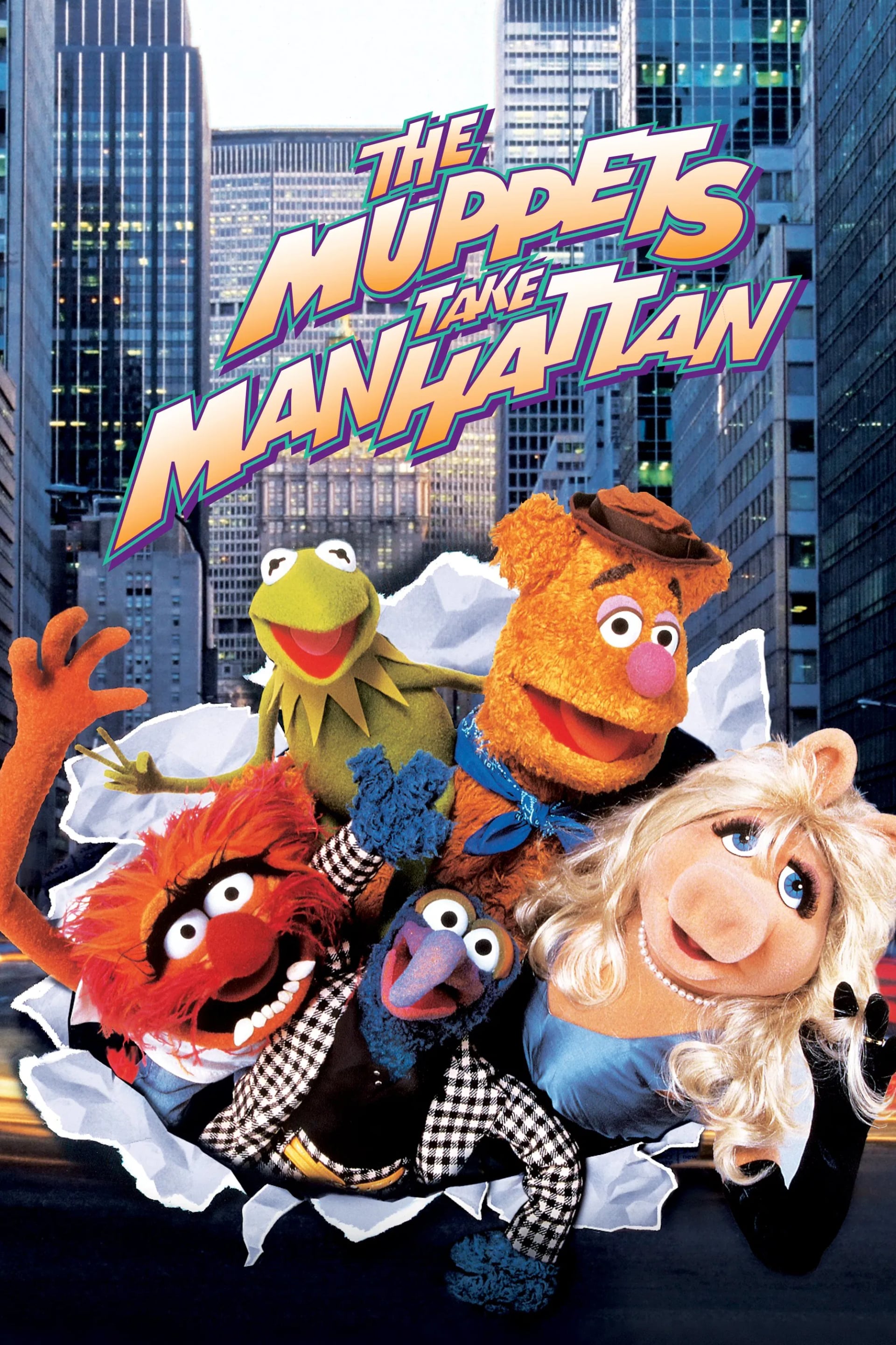 The Muppets Take Manhattan - Cover