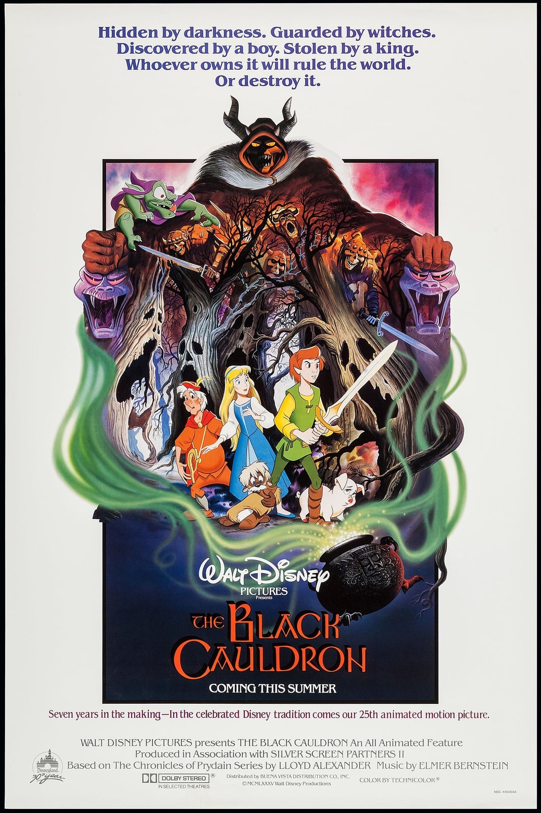The Black Cauldron - Cover