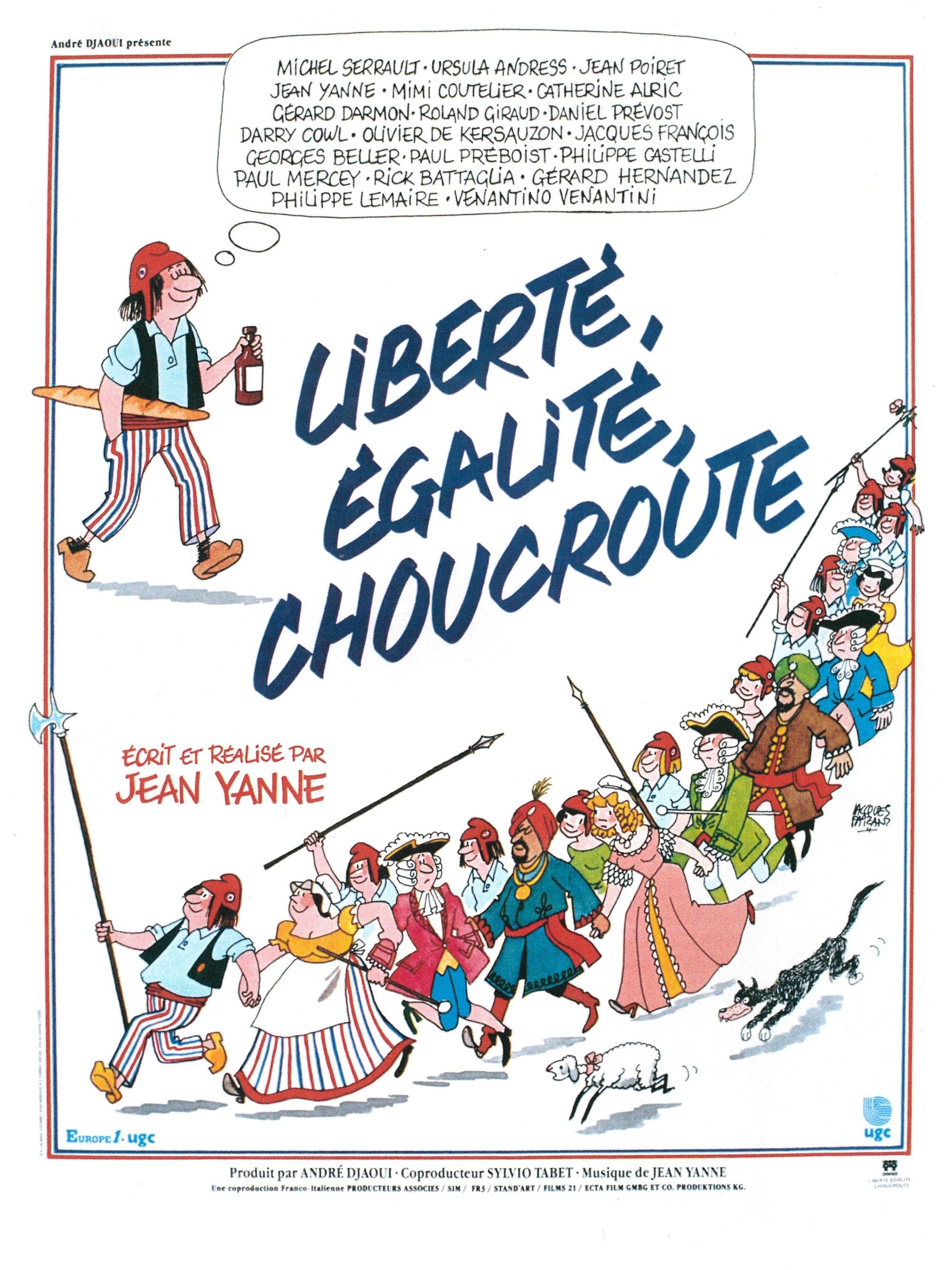 Liberté, égalité, choucroute - Cover