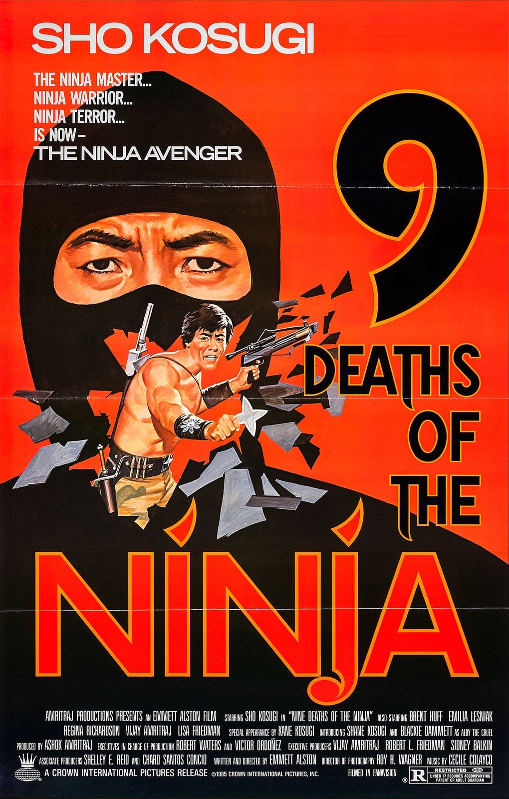 Nine Deaths of the Ninja - Cover