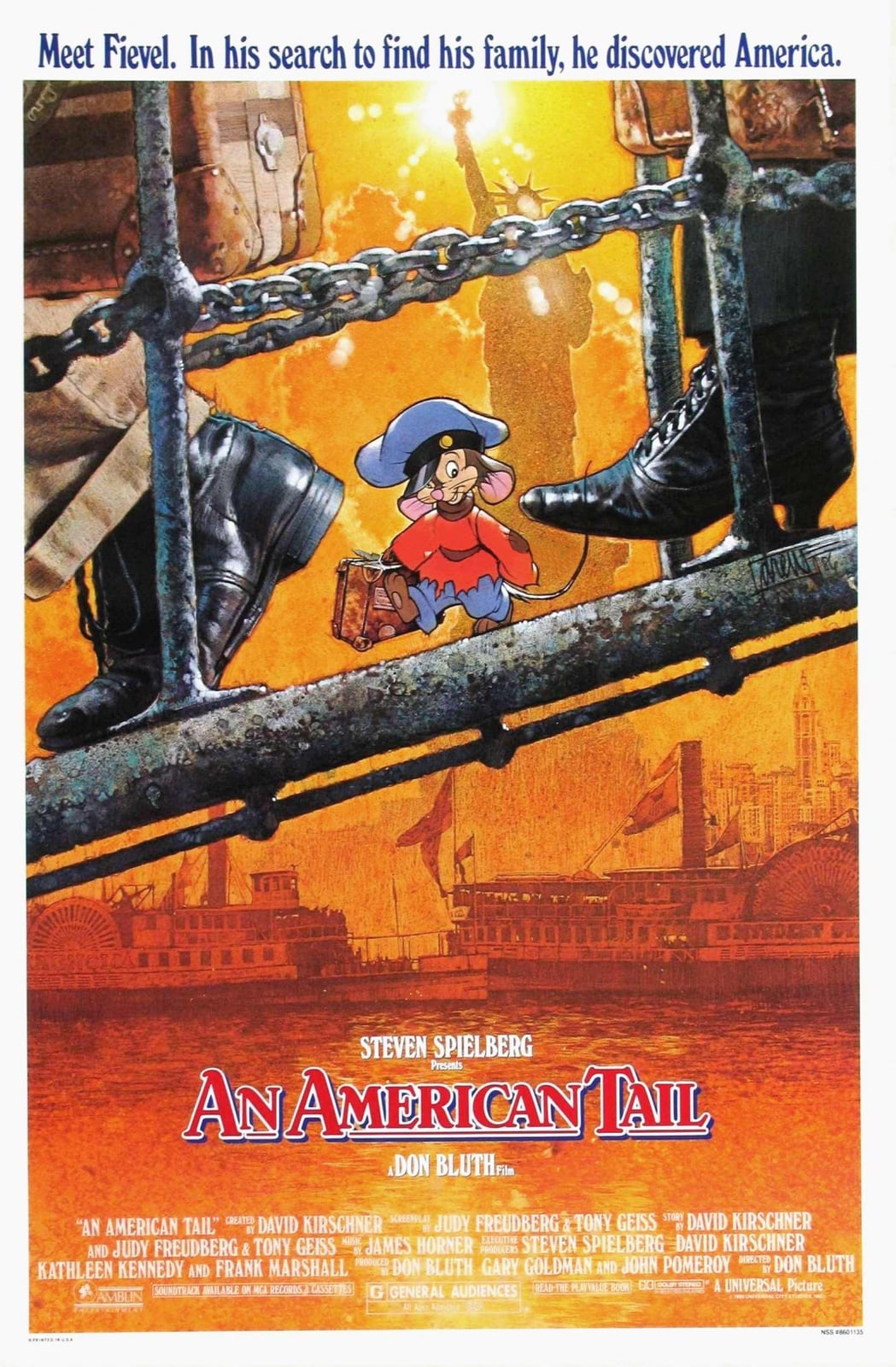 An American Tail - Cover