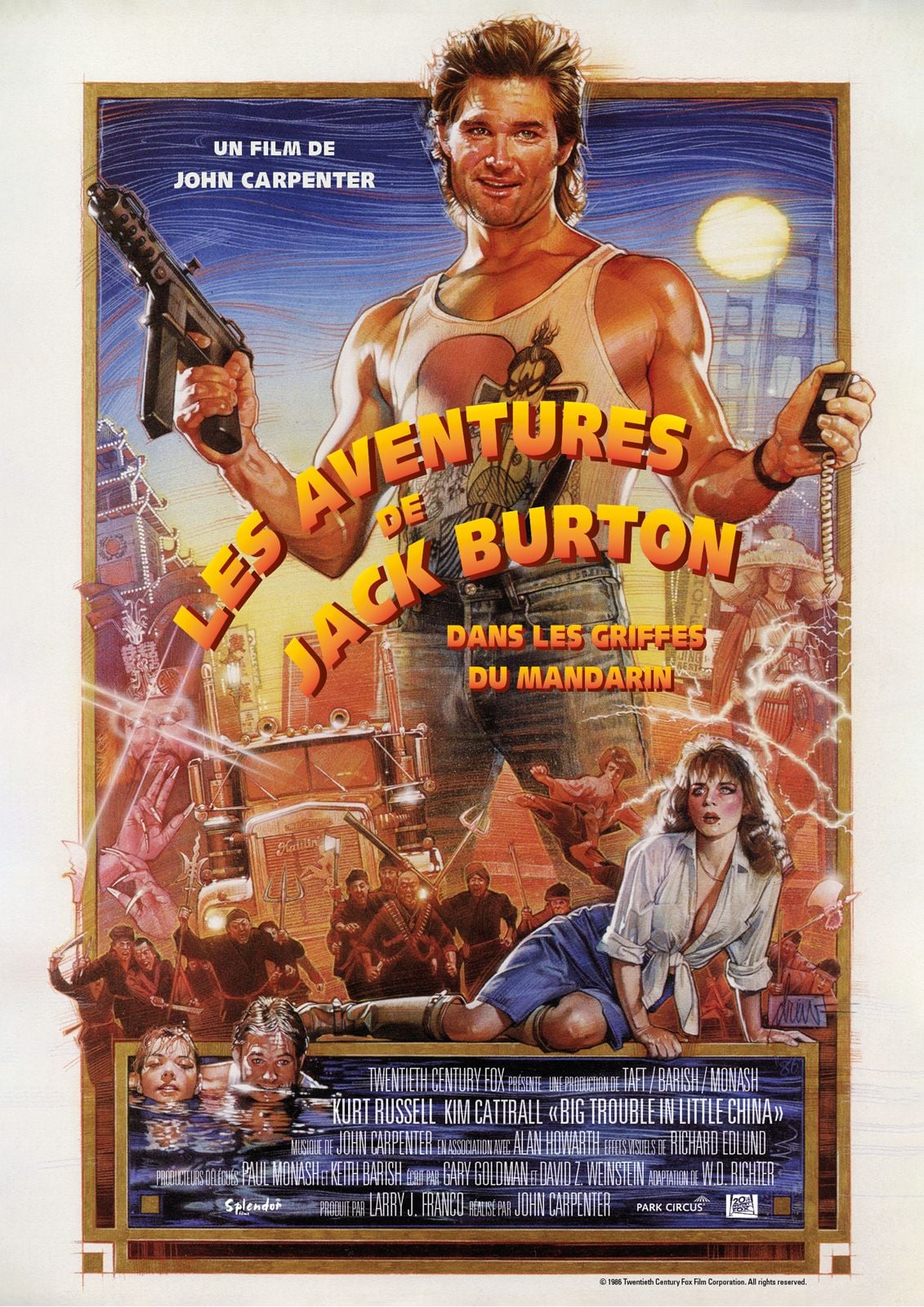 Les Aventures de Jack Burton dans les griffes du mandarin - Cover