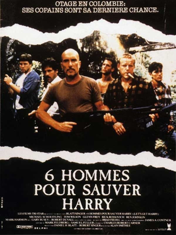 Six hommes pour sauver Harry - Cover
