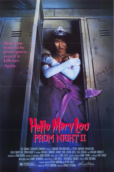 Hello Mary Lou: Prom Night II - Cover