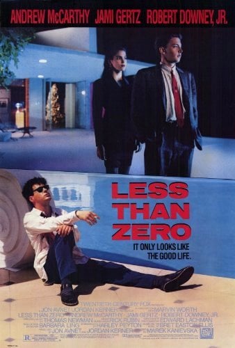 Less Than Zero - Cover
