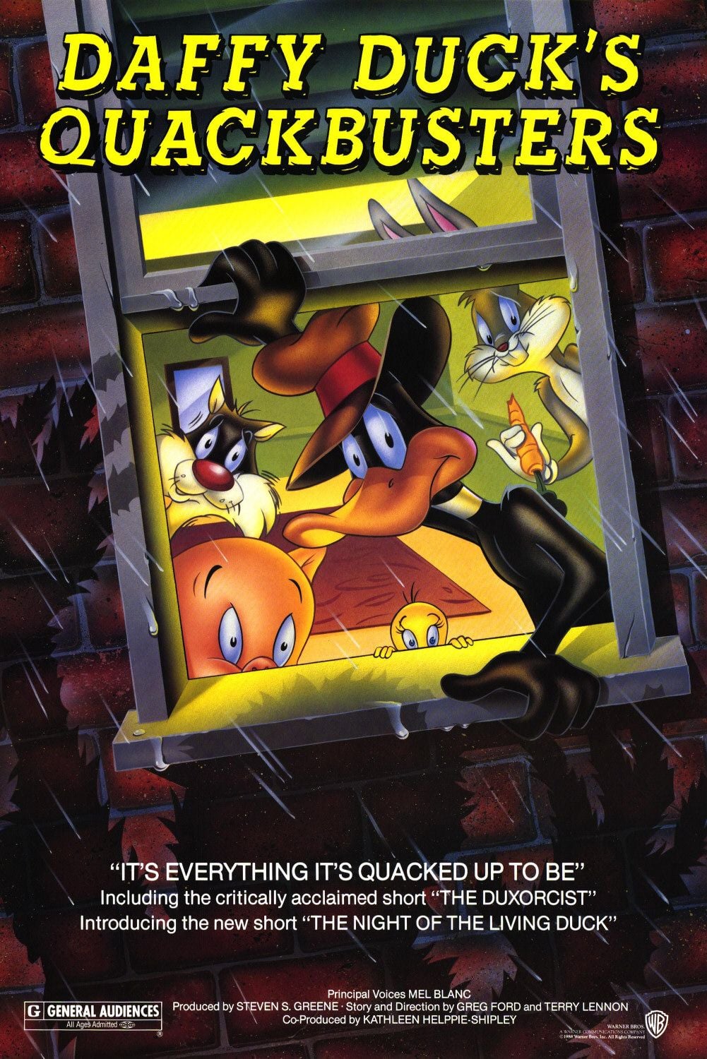 Daffy Duck's Quackbusters - Cover