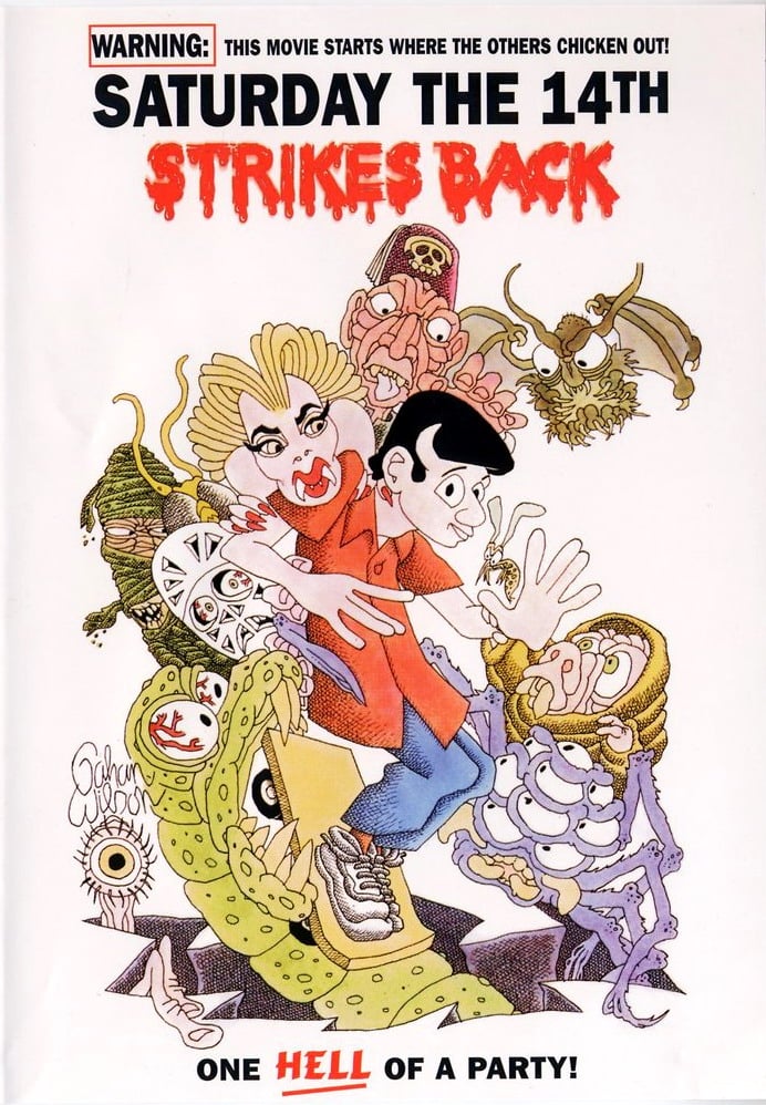 Saturday the 14th Strikes Back - Cover