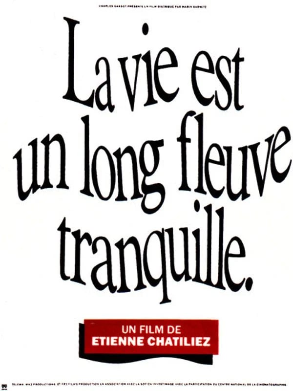 La vie est un long fleuve tranquille - Cover