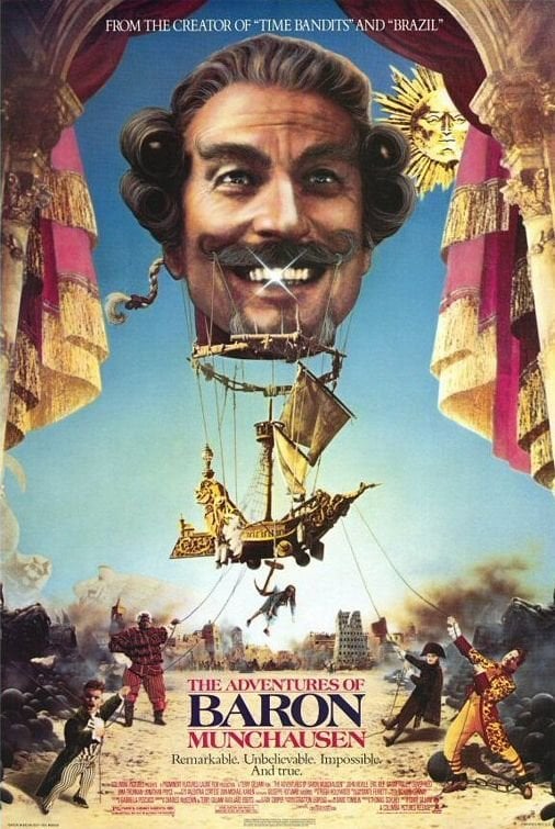 The Adventures of Baron Munchausen - Cover
