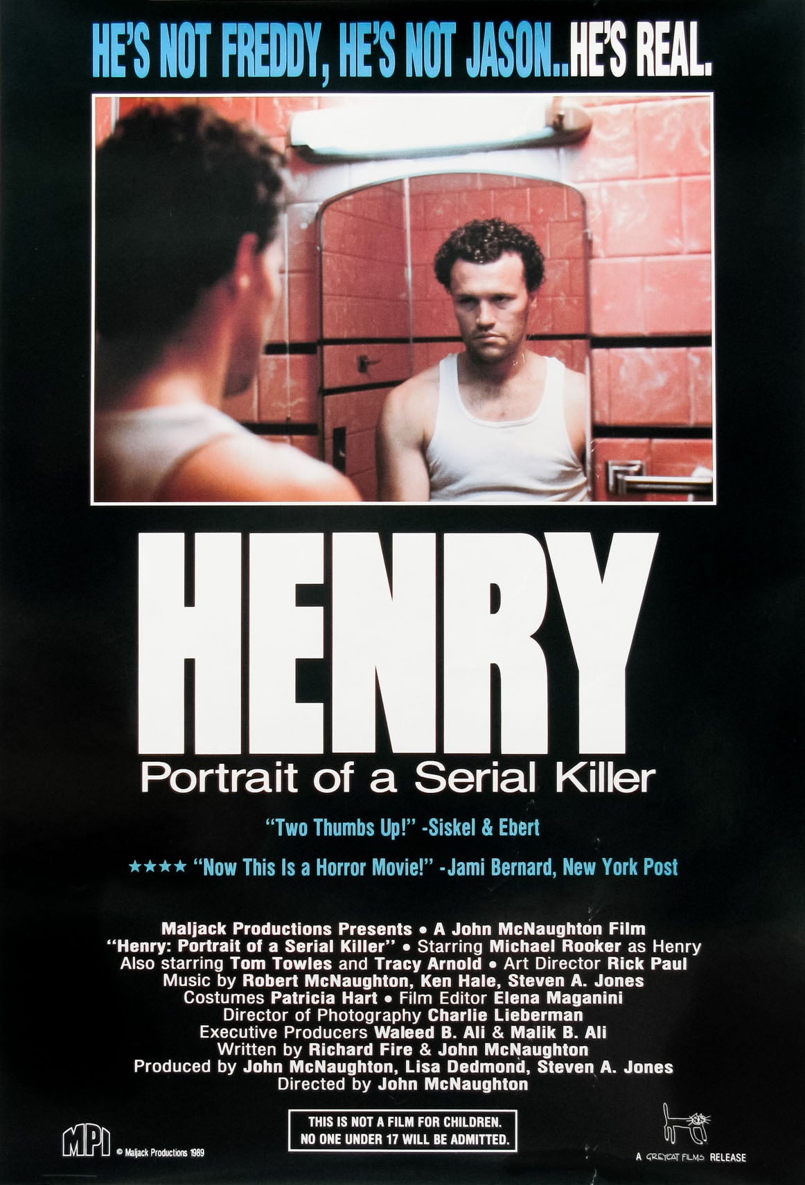 Henry: Portrait of a Serial Killer - Cover