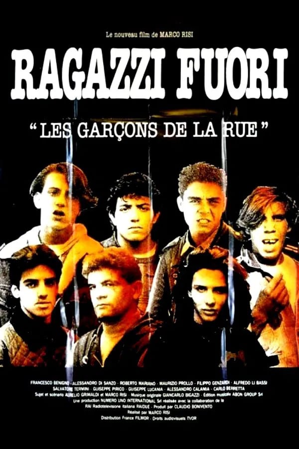 Ragazzi fuori - Les Garçons de la rue - Cover