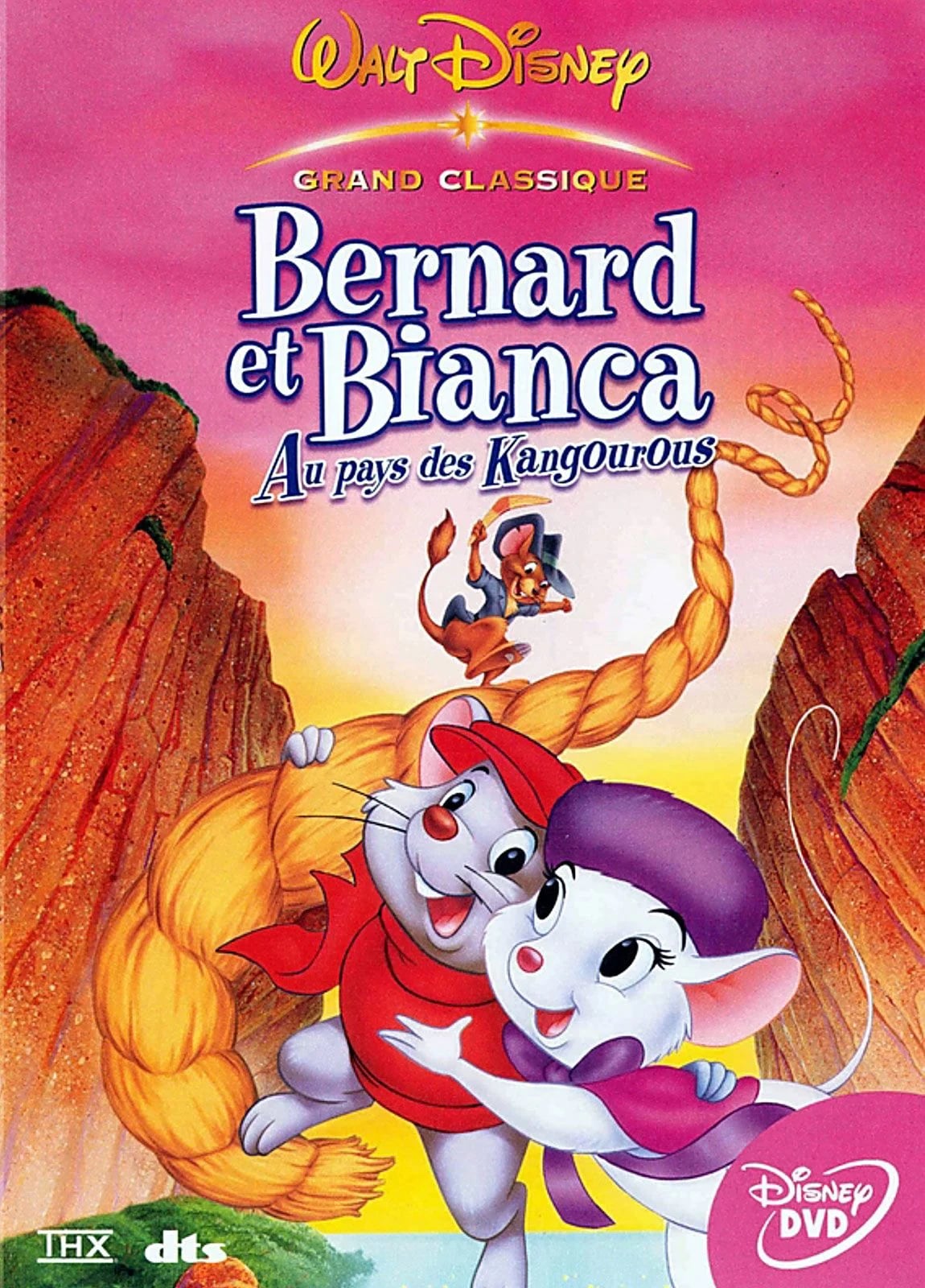 Bernard et Bianca au pays des kangourous - Cover