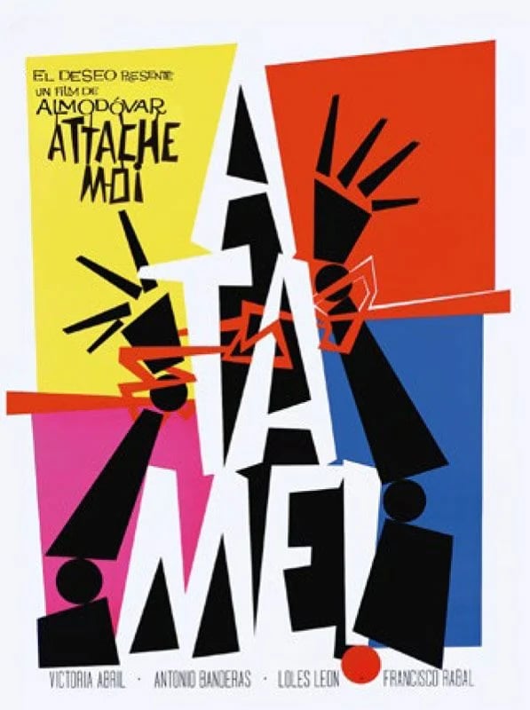 Attache-moi ! - Cover