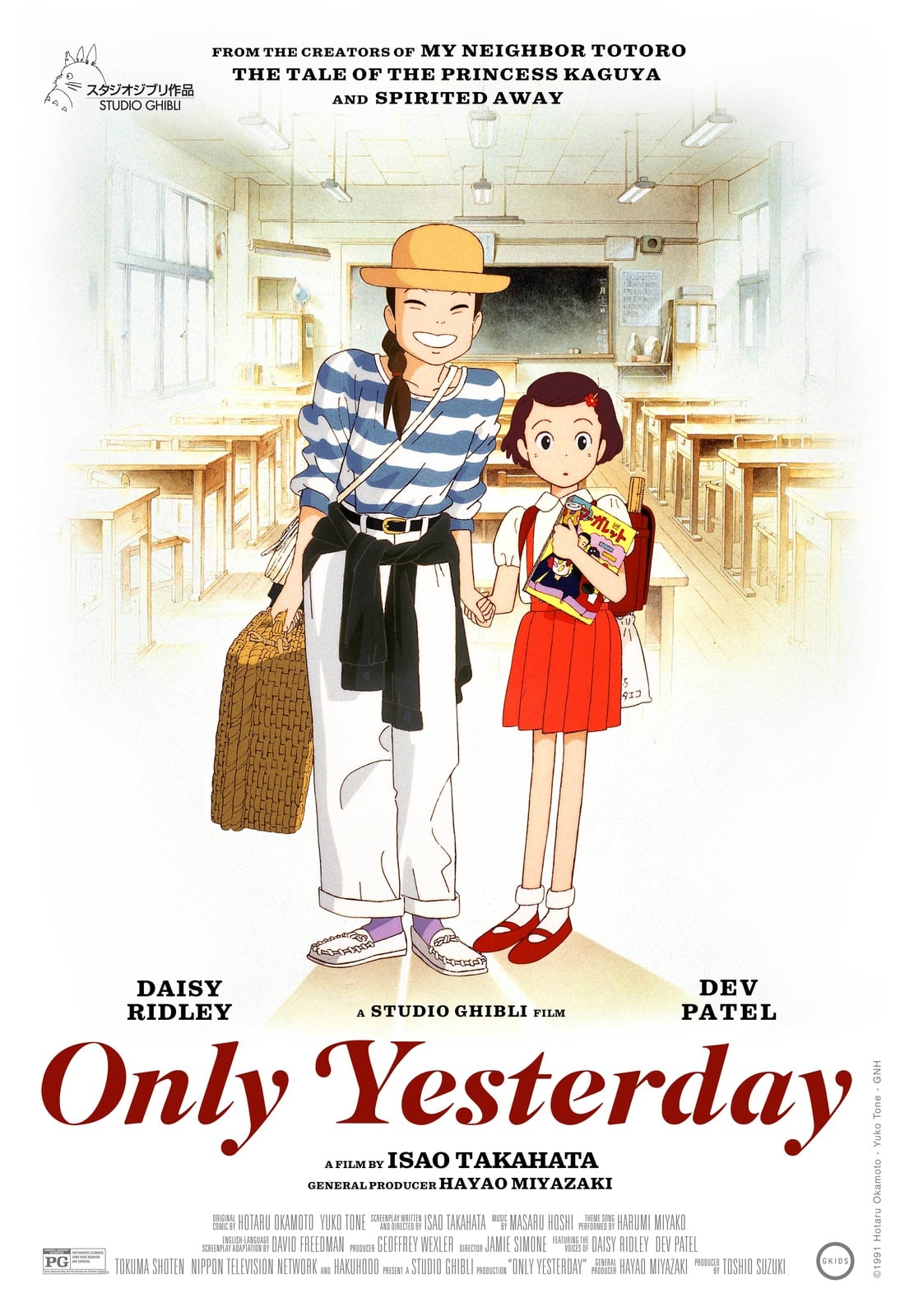 Only Yesterday - Cover