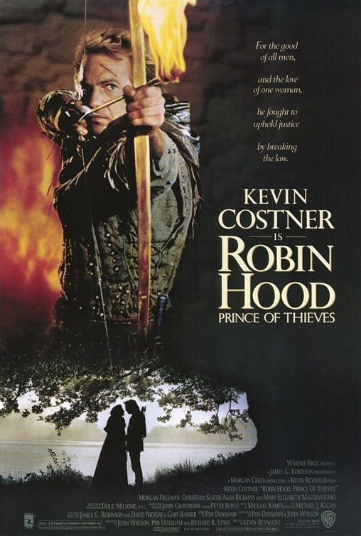 Robin Hood: Prince of Thieves - Cover