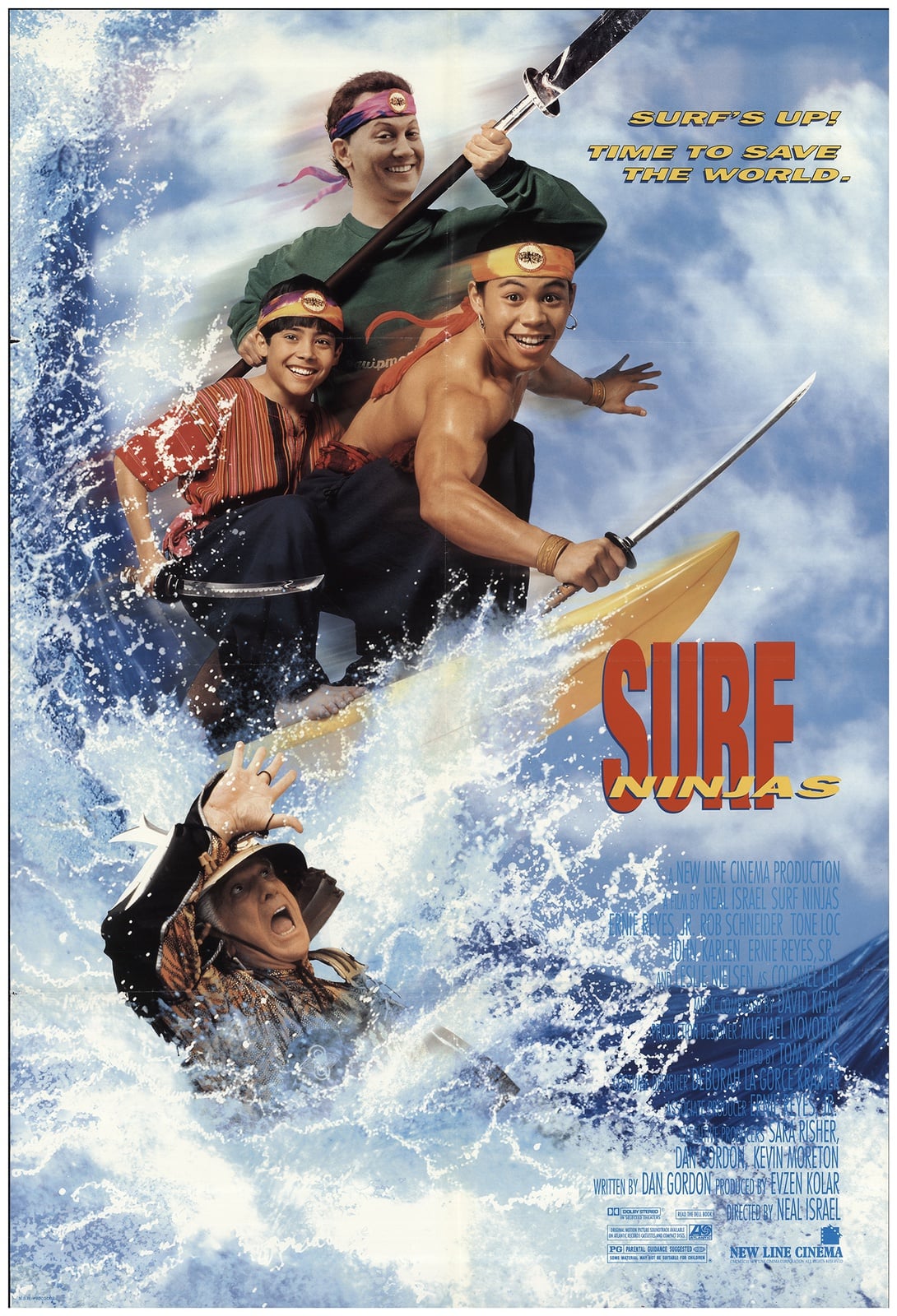 Surf Ninjas - Cover