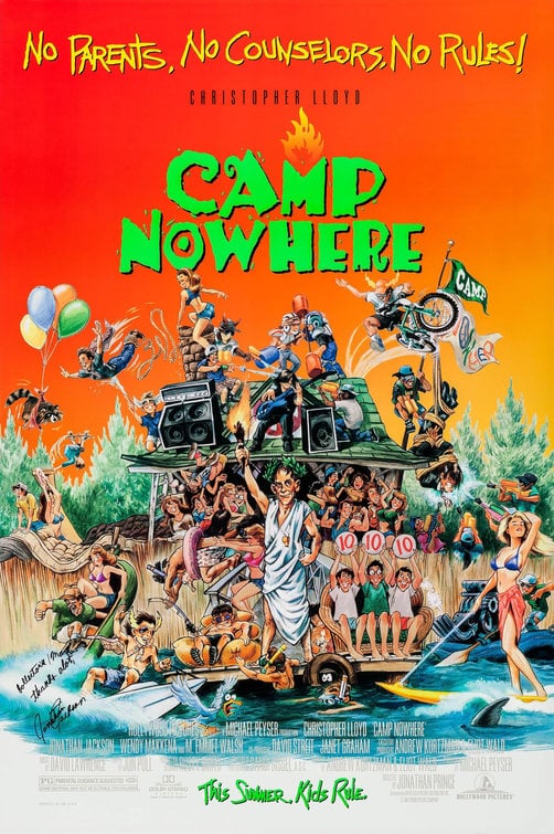 Camp Nowhere - Cover