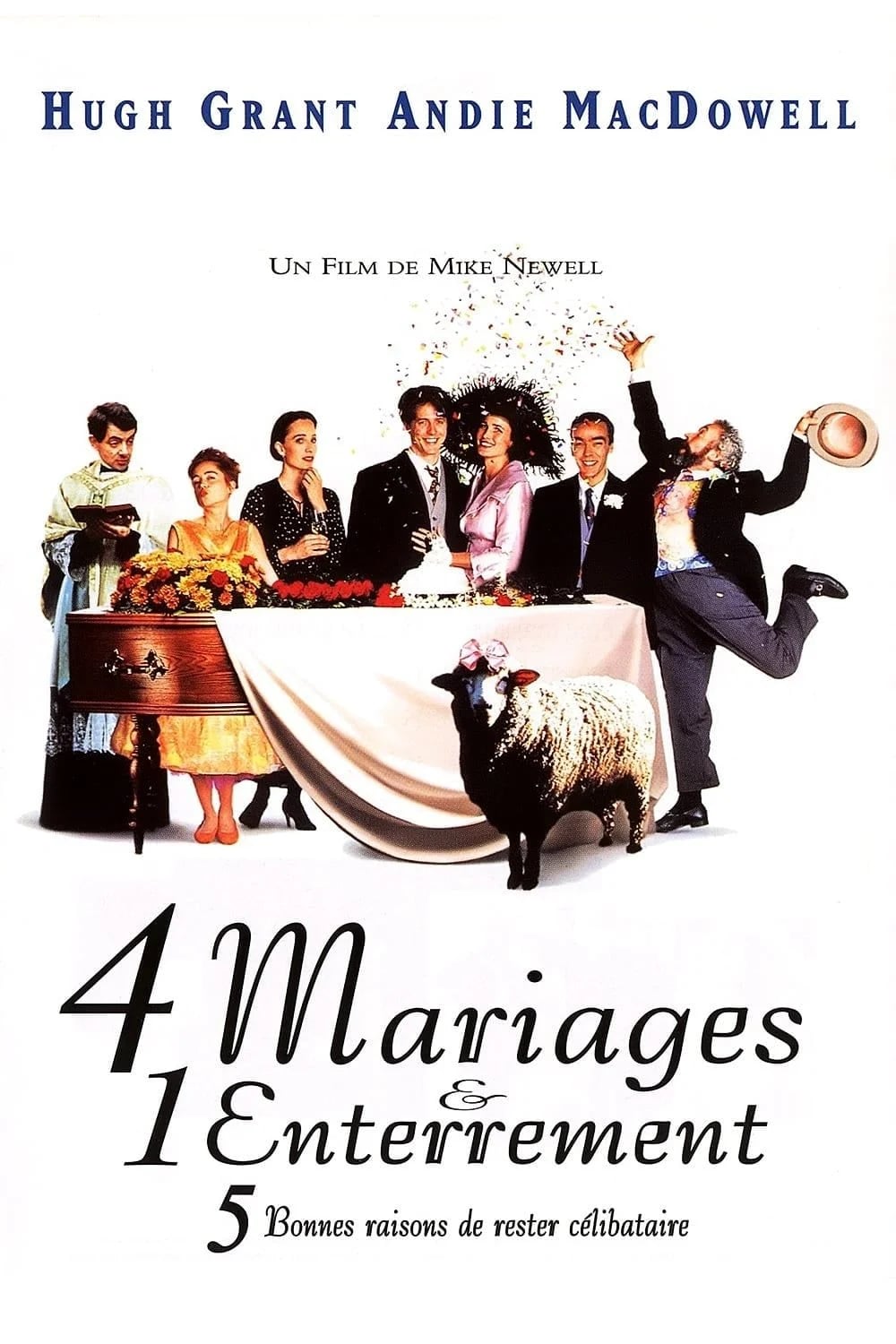Quatre mariages et un enterrement - Cover