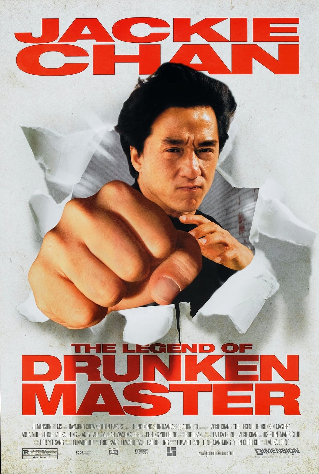 The Legend of Drunken Master - Cover