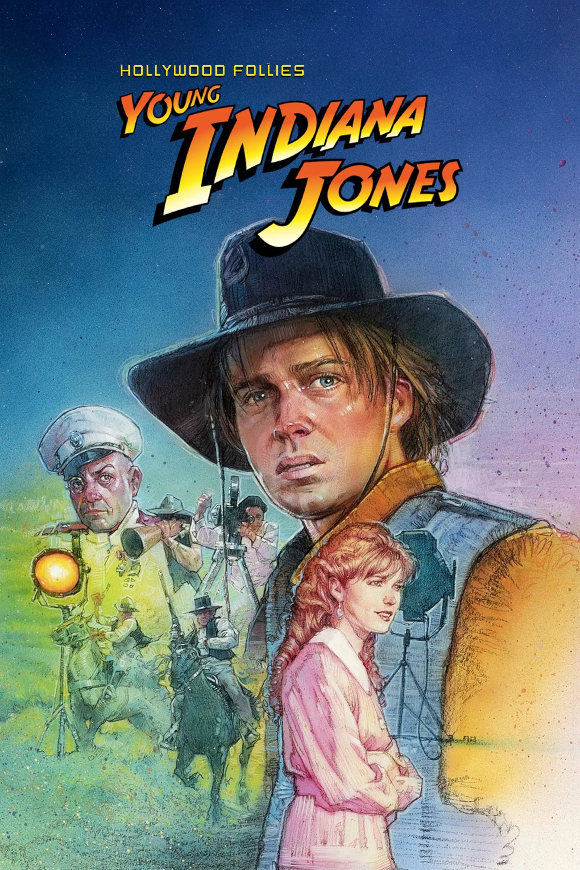 The Adventures of Young Indiana Jones: Hollywood Follies - Cover
