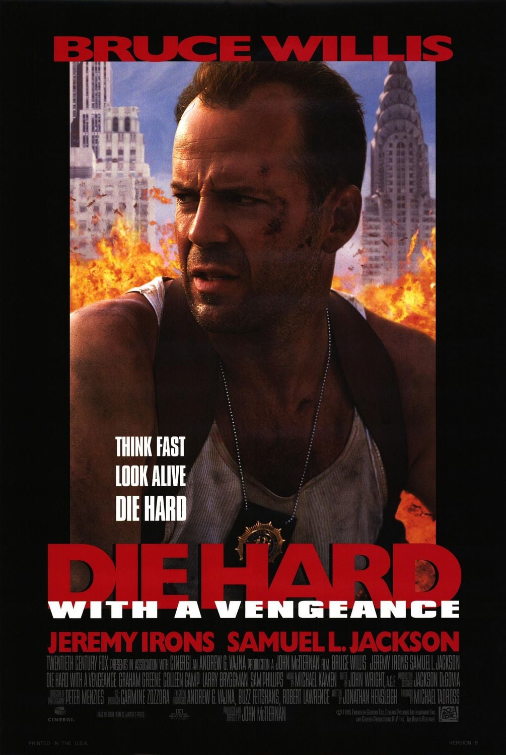 Die Hard: With a Vengeance - Cover