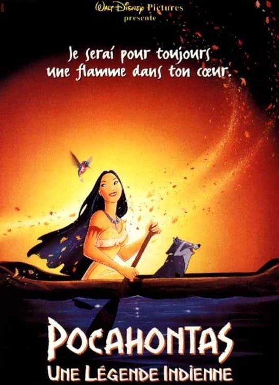 Pocahontas, une légende indienne - Cover