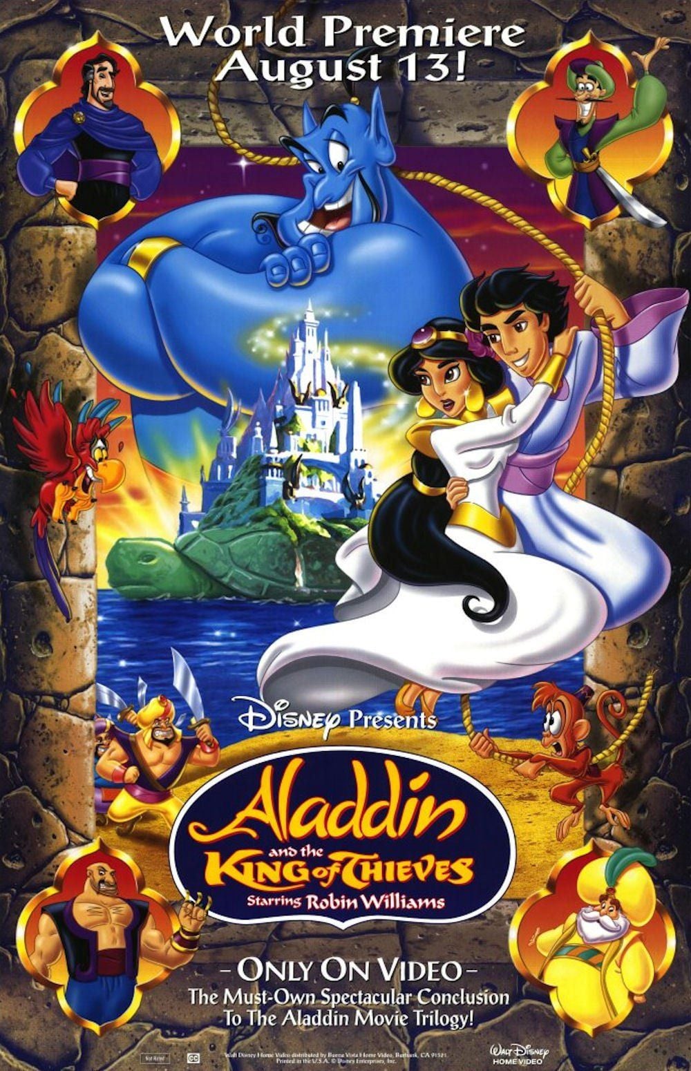 Aladdin and the King of Thieves - Cover