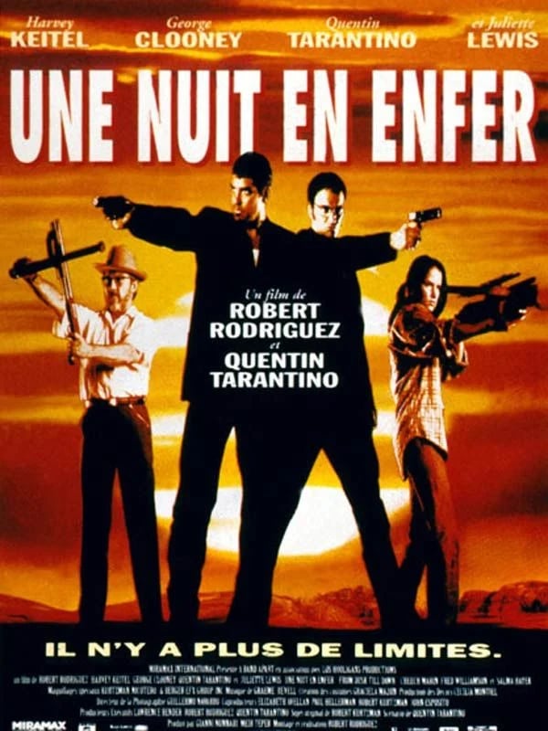 Une nuit en enfer - Cover