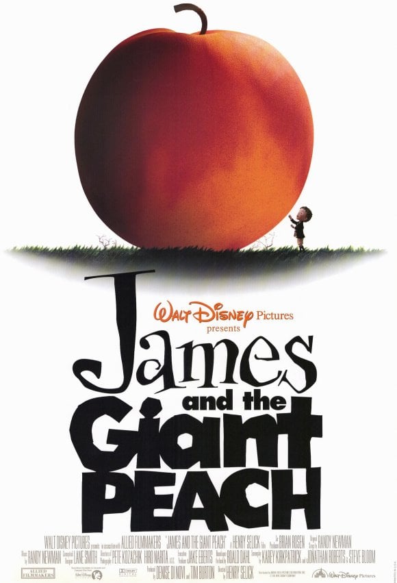 James and the Giant Peach - Cover