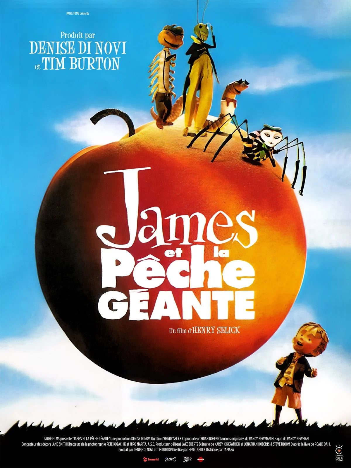 James et la pêche géante - Cover