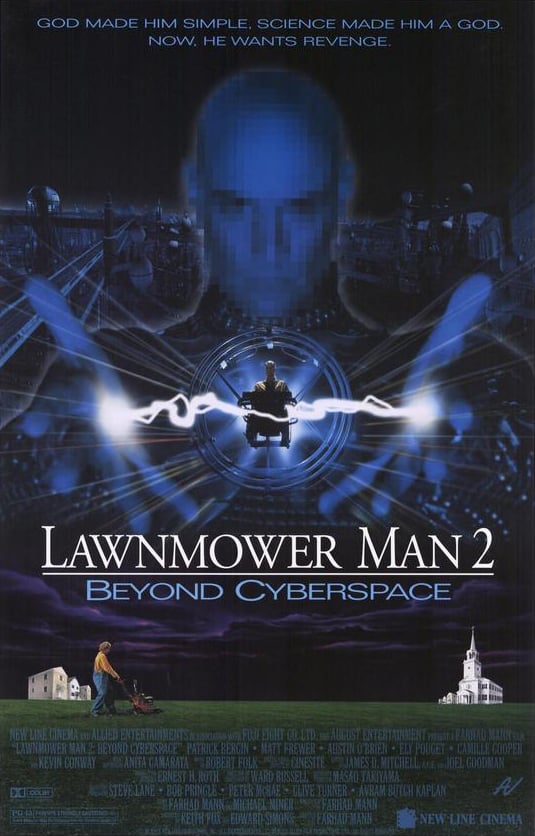 Lawnmower Man 2: Beyond Cyberspace - Cover