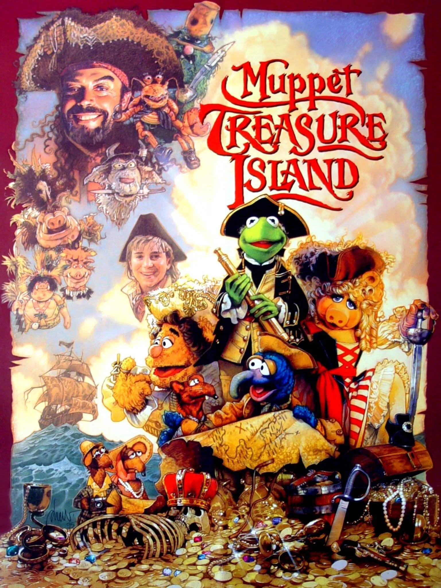 Muppet Treasure Island - Cover