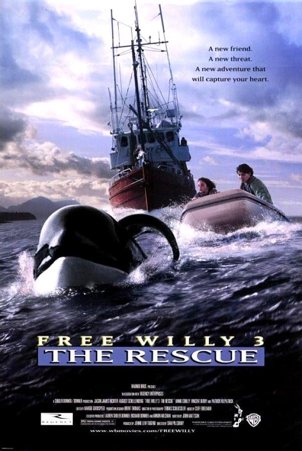 Free Willy 3: The Rescue - Cover